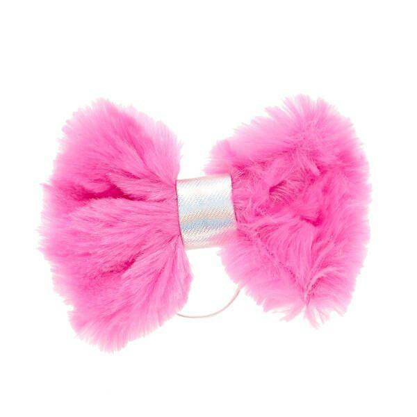 Build A Bear Fuzzy Pink Bow Hats & Headwear | DUPRV4903