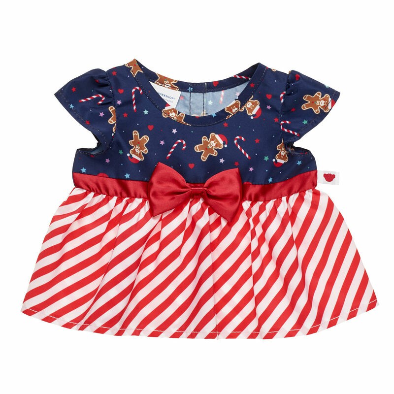 Build A Bear Gingerbread Bear Dress Dresses | KTJOW2450