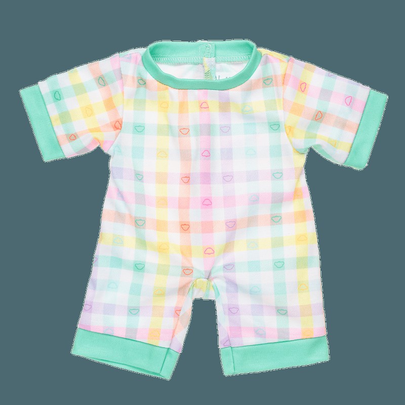 Build A Bear Gingham Sleeper Pyjama\'s & Underwear | AEYLI2631