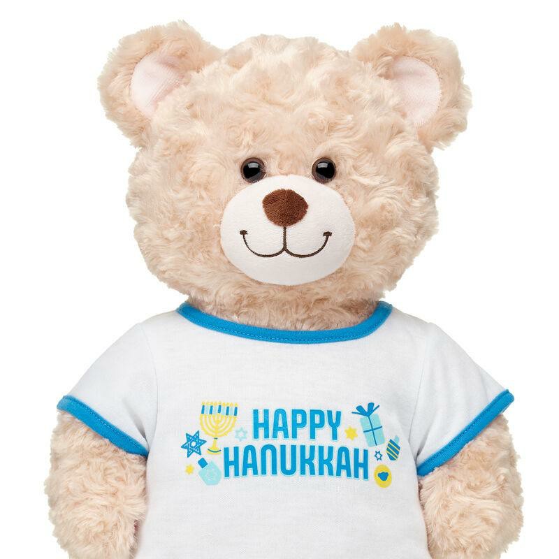 Build A Bear Happy Hanukkah T-Shirt Tees | DJPWY4798