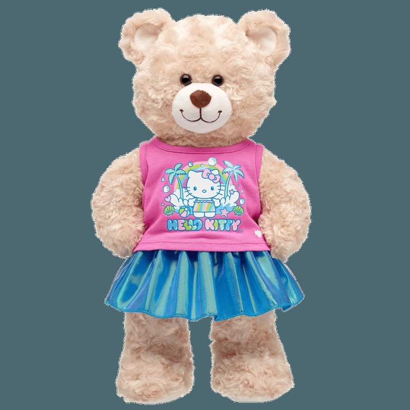 Build A Bear Hello Kitty Skirt Set Summer Fun | AFCBZ0635