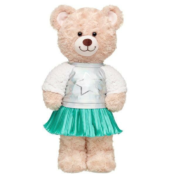 Build A Bear Honey Girls Sherpa Skirt Set Outfits | ZVYCS0831