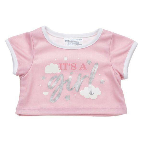 Build A Bear It\'s A Girl Tee Tees | ACJYN2180