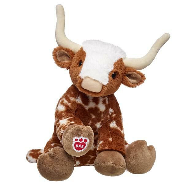 Build A Bear Longhorn Cows | NHVBO3096