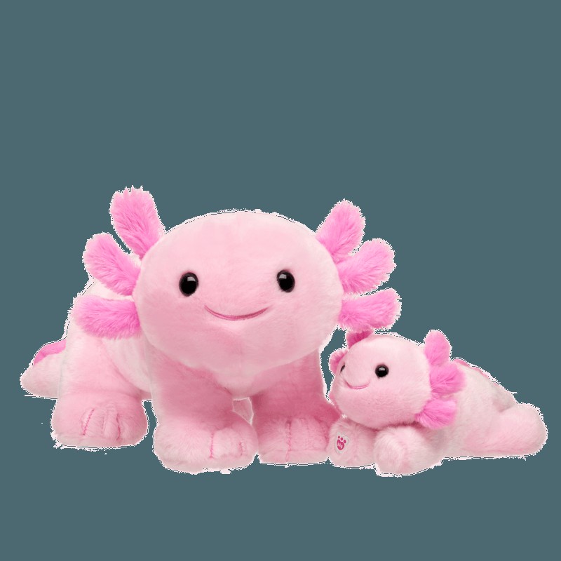 Build A Bear Mini Beans Pink Axolotl Mini Beans | HEQJY3742