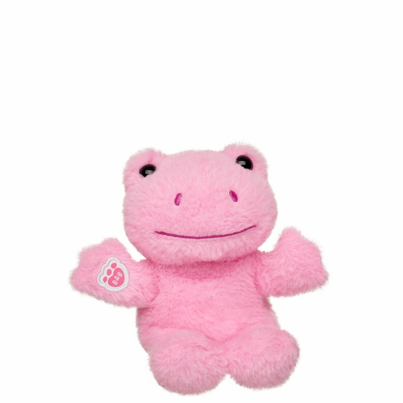 Build A Bear Mini Beans Pink Frog Valentines Day | XVFOP9346