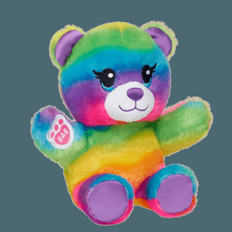 Build A Bear Mini Beans Rainbow Bear Mini Beans | VXIMO9142