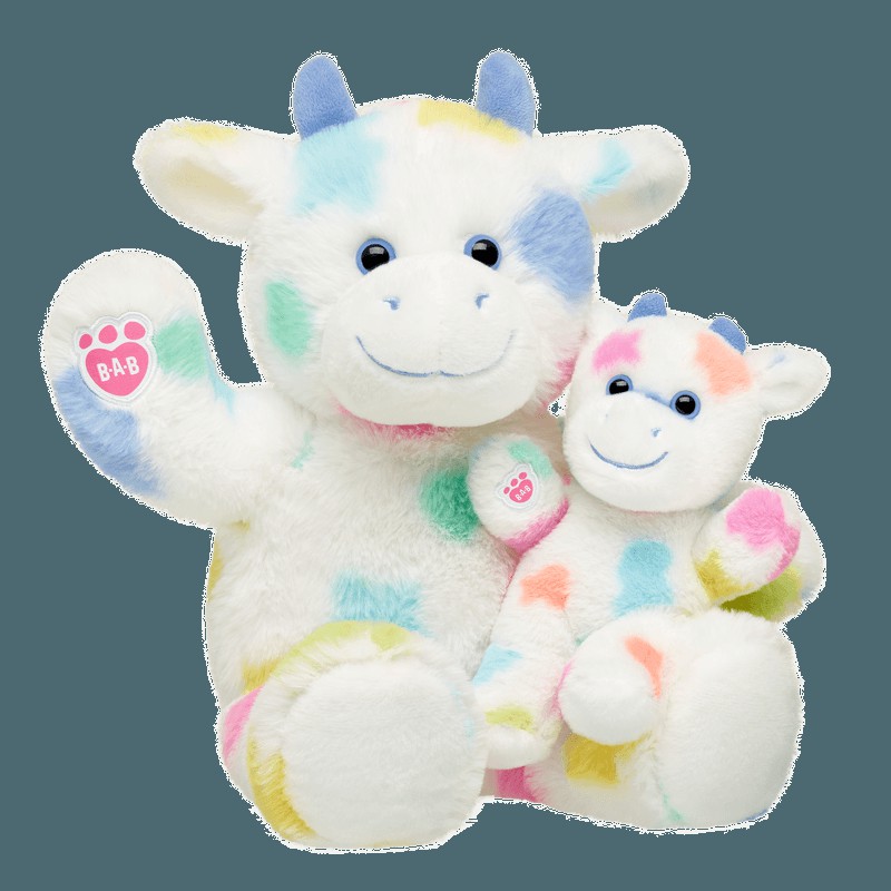 Build A Bear Mini Beans Rainbow Cow Mini Beans | MVCBG9504