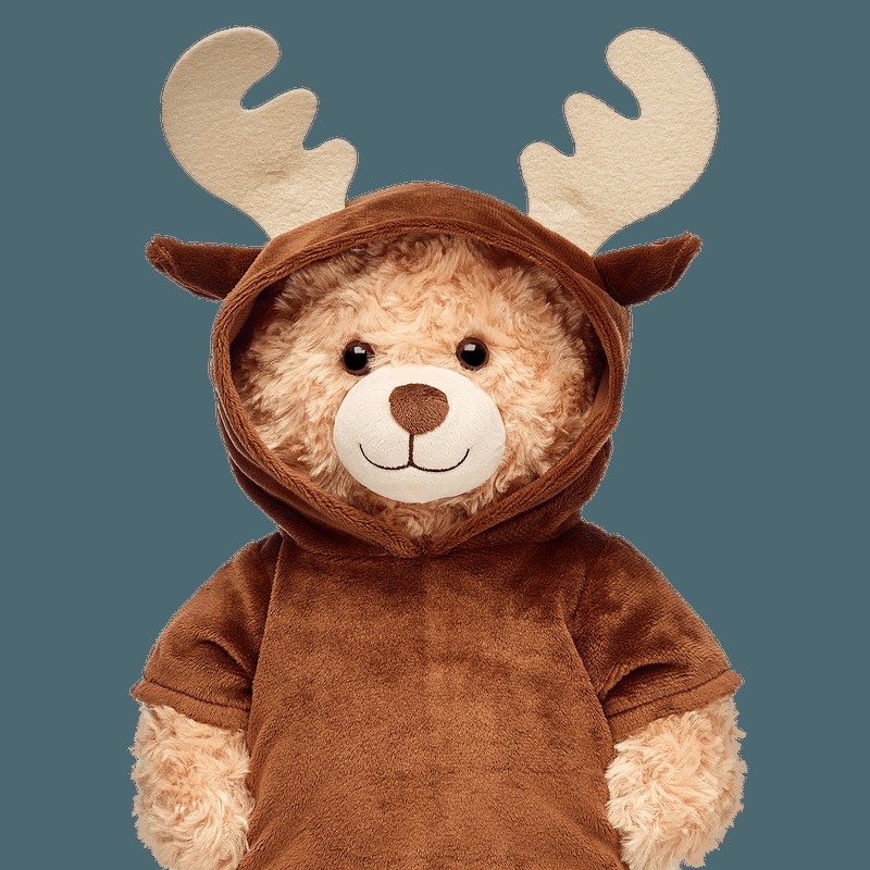 Build A Bear Moose Hoodie Wildlife | LITKJ9512