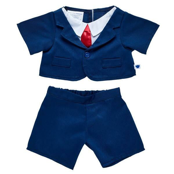 Build A Bear Navy Business Suit Outfits | EDVTW7985