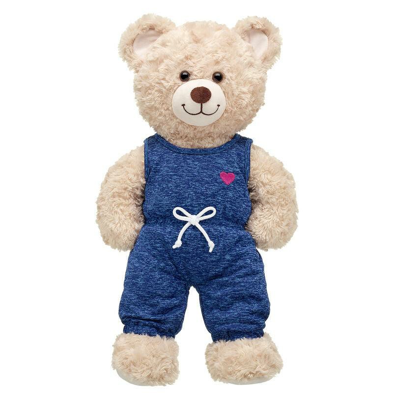 Build A Bear Navy Loungewear Jumpsuit Outfits | EHIPA9742