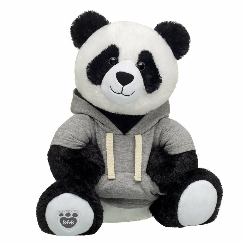 Build A Bear Panda Stuffed Animal Hoodie Gift Set Zoo Animals | UPEQZ0541