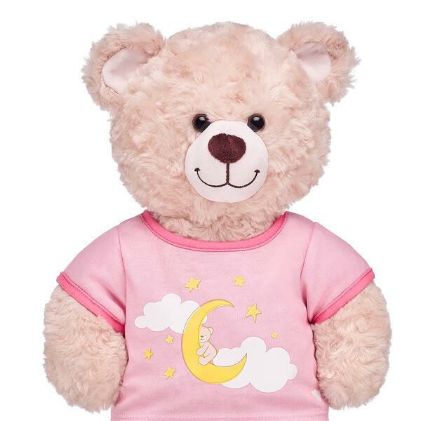 Build A Bear Pink Baby Moon T-Shirt Tees | CGFHS5169