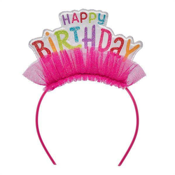 Build A Bear Pink Birthday Headband Birthday Gifts | NKDGF5027