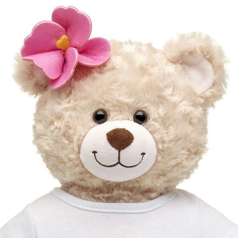 Build A Bear Pink Flower Earpiece Hats & Headwear | UMNHX5317