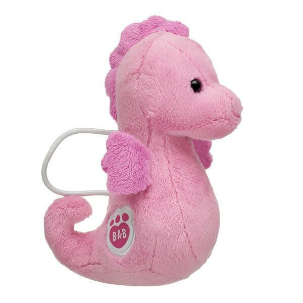 Build A Bear Pink Seahorse Wristie Summer Fun | PYMSO5934