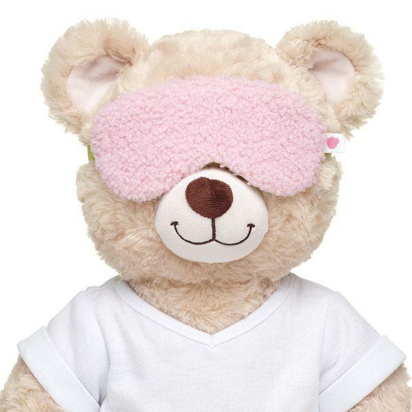 Build A Bear Pink Sleep Mask Hats & Headwear | XEYIQ1306