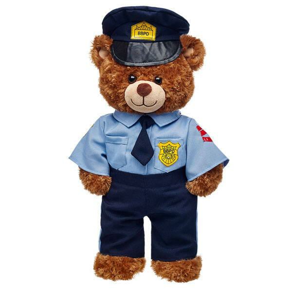 Build A Bear Police Officer Uniform Outfits | OTYEU6378