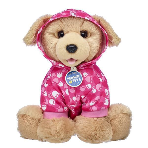 Build A Bear Promise Pets™ Pink Hearts Sleeper Promise Pets | MWEID5360