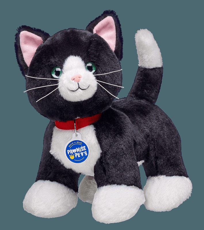 Build A Bear Promise Pets Tuxedo Cat Promise Pets | VDZWP5823