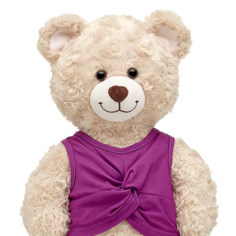 Build A Bear Purple Twist Tank Summer Fun | GUIFC9105