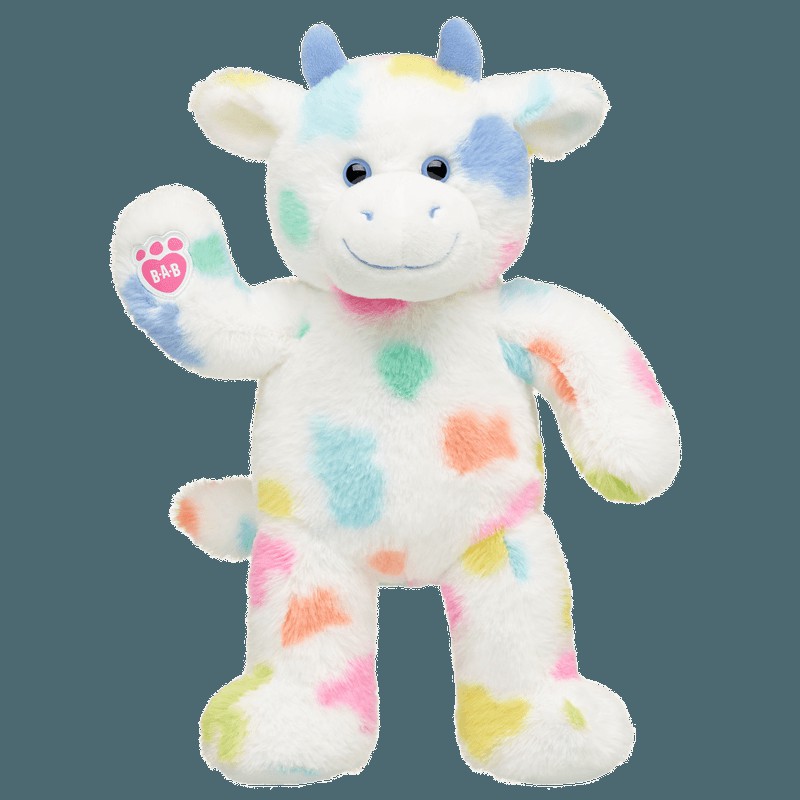 Build A Bear Rainbow Cow Cows | FXBAR2910