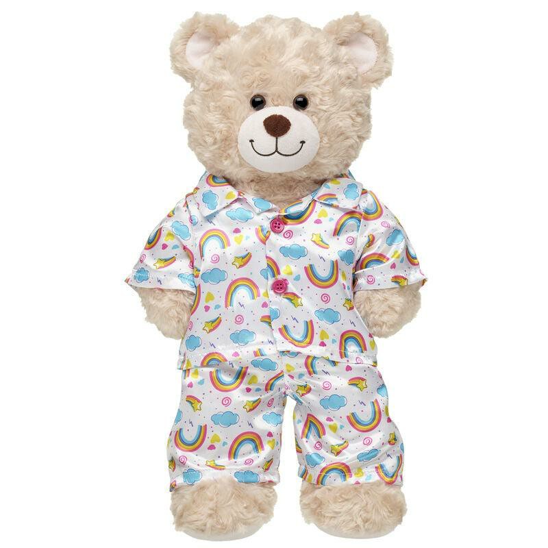 Build A Bear Rainbow PJ Set Pyjama's & Underwear | SVUEJ5482