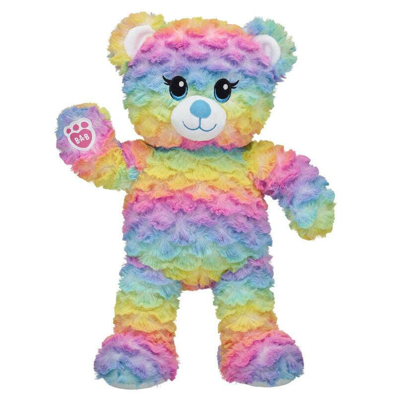 Build A Bear Rainbow Party Teddy Bear Rainbow Friends | RWVTD6540