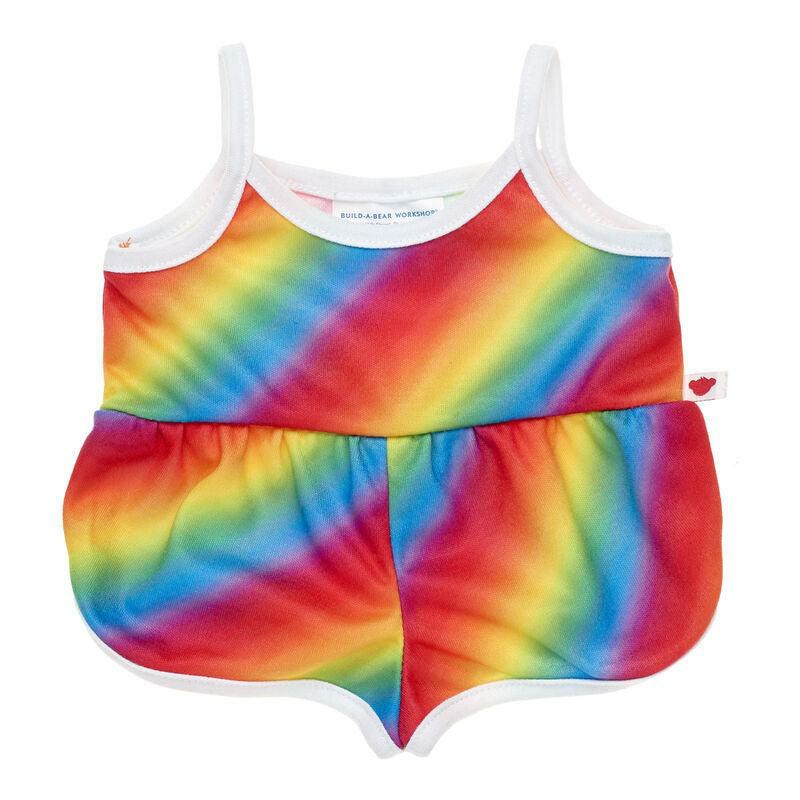 Build A Bear Rainbow Romper Outfits | VYXKN8410