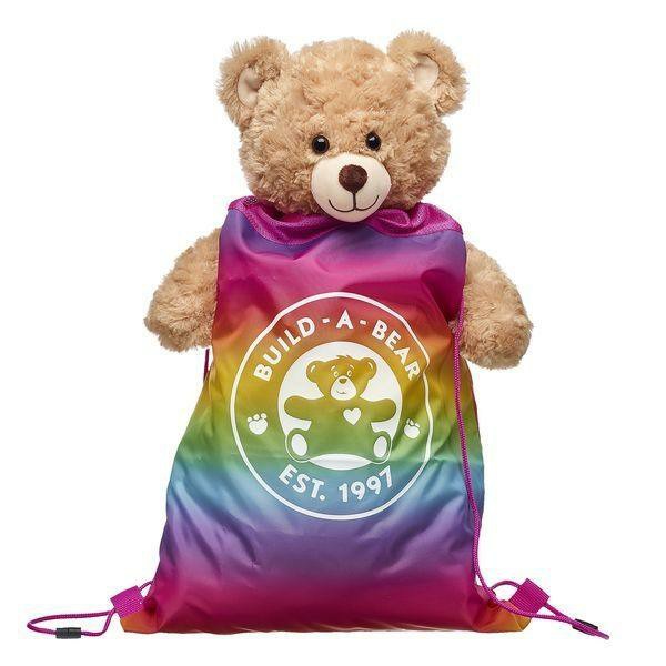 Build A Bear Rainbow Toy Bear Carrier Purses And Backpacks | SPIHE9517