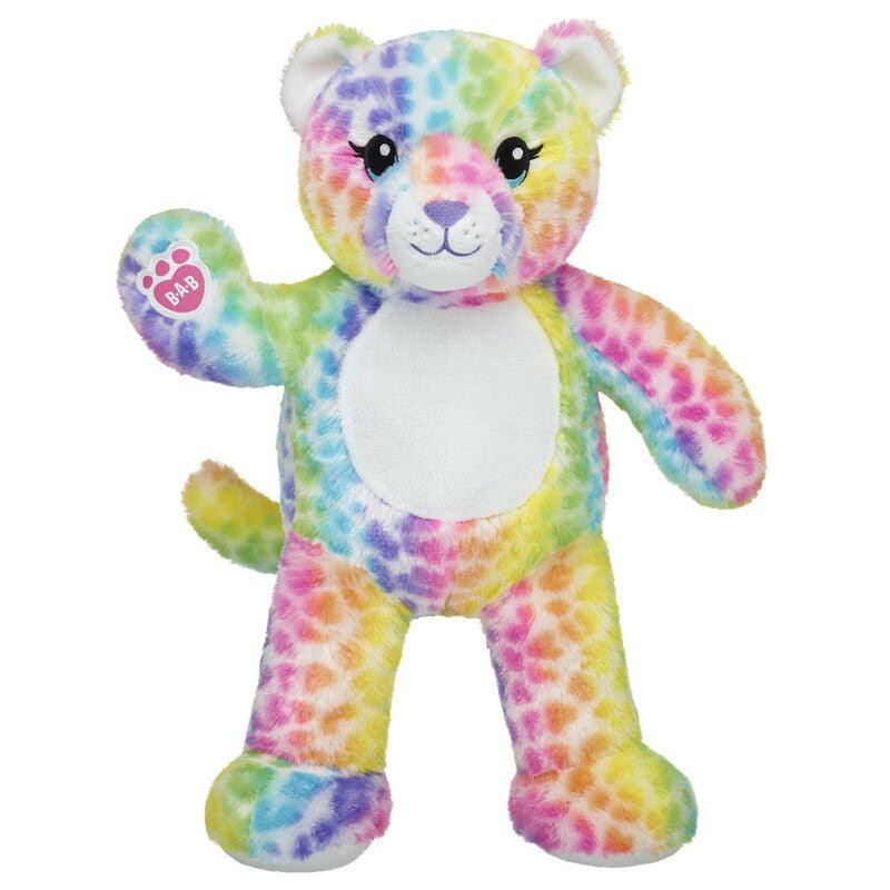 Build A Bear Run Wild Cheetah Stuffed Animal Rainbow Friends | WXBNL1097