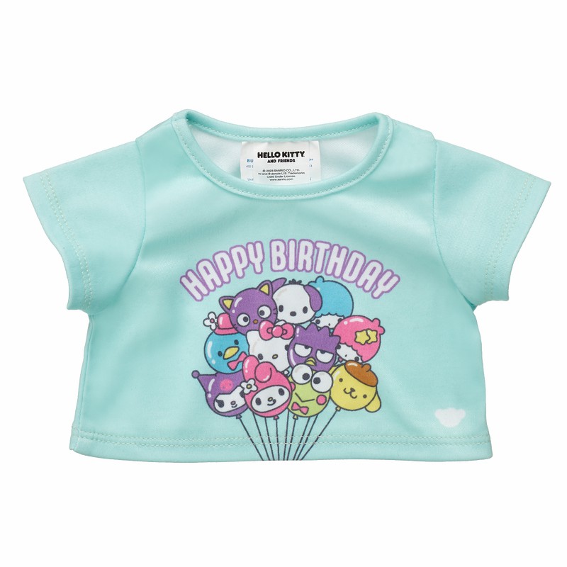 Build A Bear Sanrio Happy Birthday T-Shirt Birthday Gifts | KOPNA8706