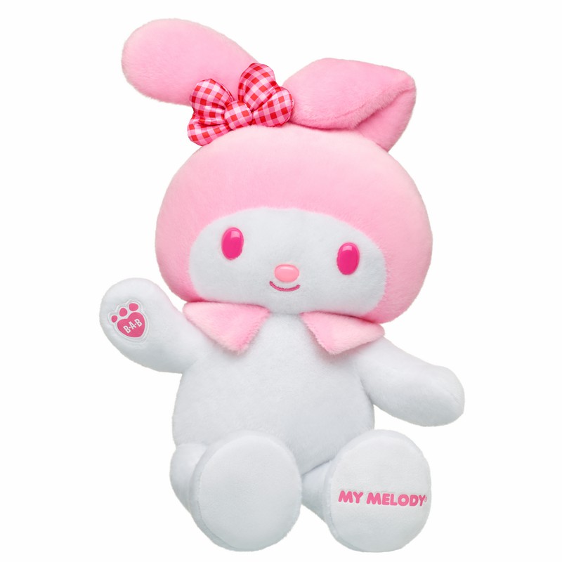 Build A Bear Sanrio® Hello Kitty® and Friends Light Pink My Melody™ Valentine\'s Day Plush Valentines Day | LSXDE1839