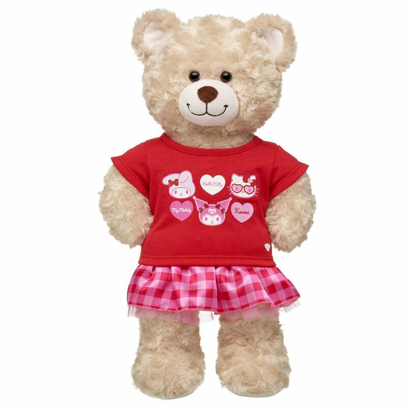 Build A Bear Sanrio® Hello Kitty® and Friends Galentine's Day Outfit Valentines Day | USMNA1594