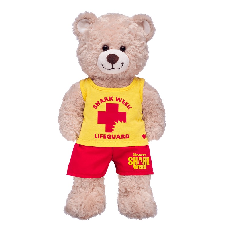 Build A Bear Shark Week Lifeguard Set Outfits | GHCTK7189