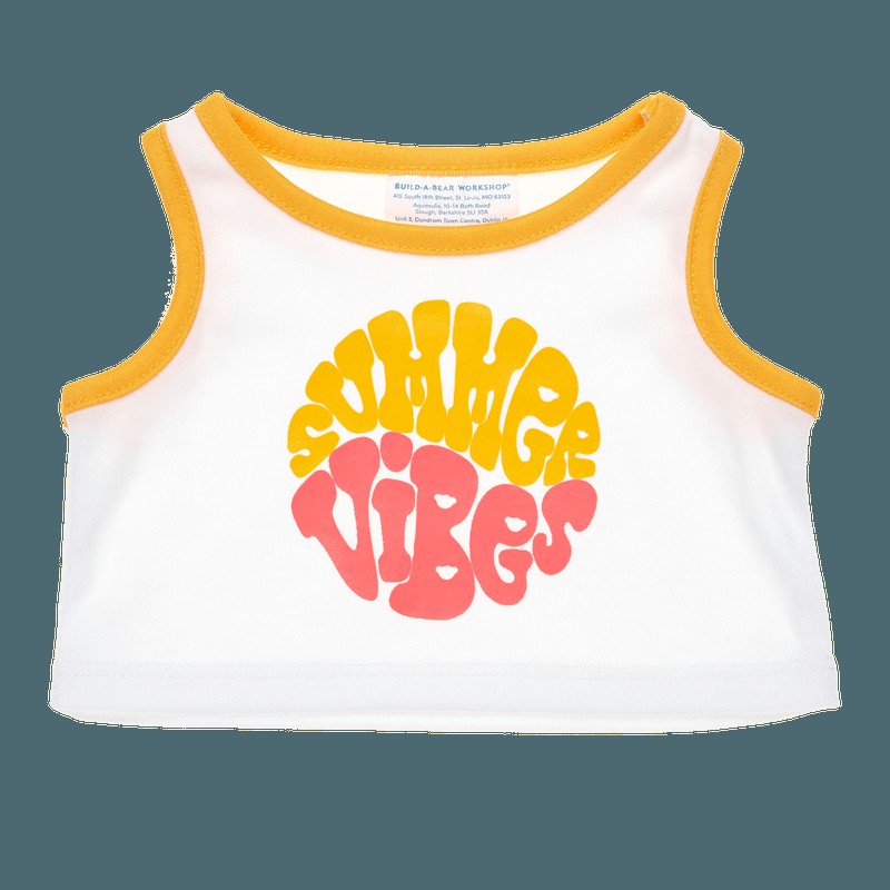 Build A Bear Summer Vibes Tank Summer Fun | YFAKO9610