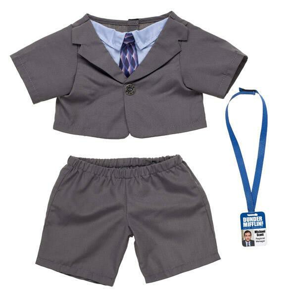 Build A Bear The Office Michael Scott Costume Outfits | KVPZU7853