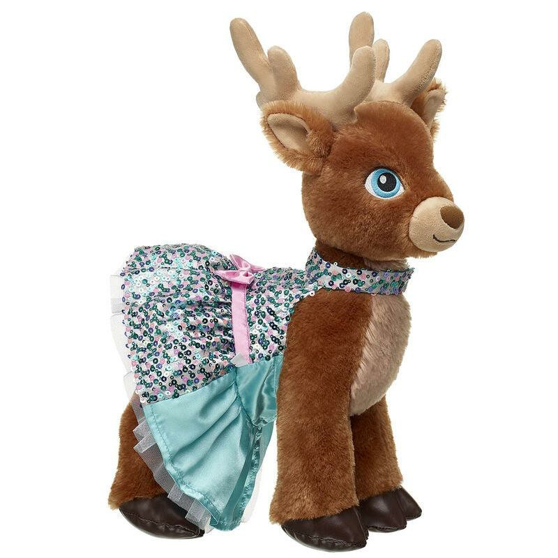 Build A Bear Turquoise Sequin Dress Dresses | ZKPOB8194