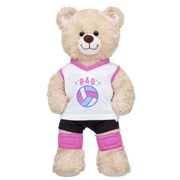 Build A Bear Volleyball Uniform Set Outfits | BTCHX5386