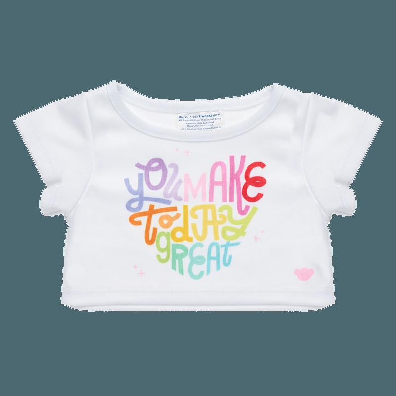 Build A Bear You Make Today Great T-shirt Valentines Day | XTIEB5690